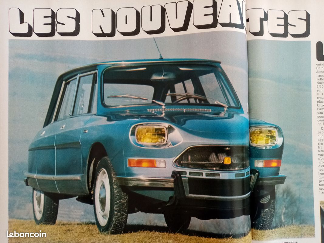 Automobile magazine 1973 - Ami Super, Passat, GS, Chrysler 2L, 914 2.0l, X1/9, 124 abarth (image 2)