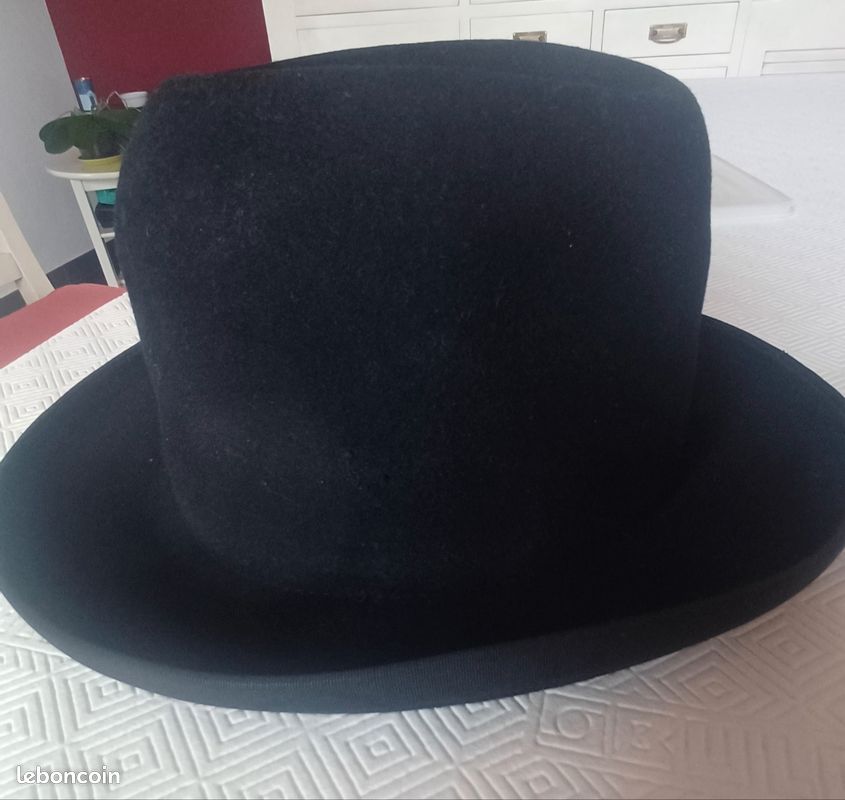 Bonnet Ancien Fermier Jiglz - Laine Tricotée - Style Chapeau Homme - Neuf