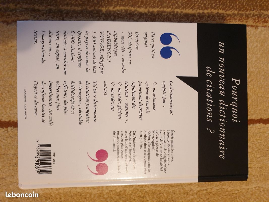 Dictionnaire de Citations, françaises et étrangères (image 2)