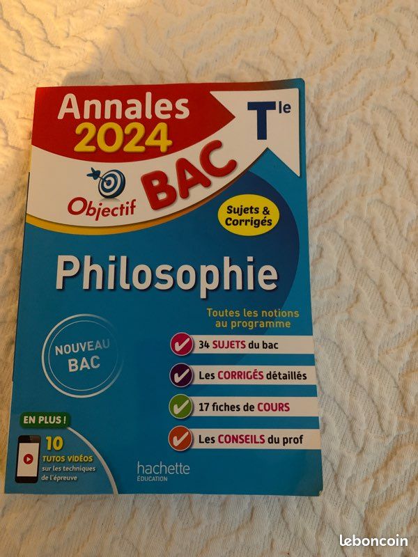 Annales bac philosophie (image 1)