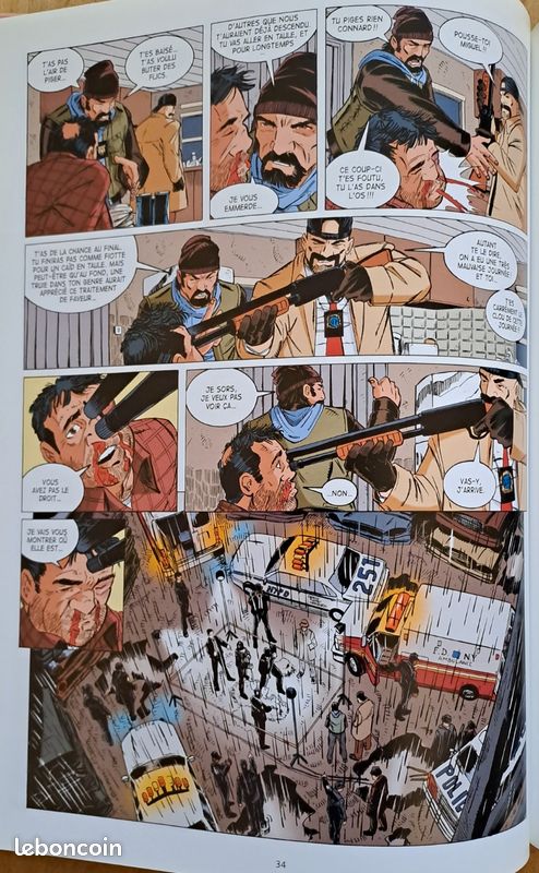 BD EO dédicacé Brooklyn 62nd tome 1 : Latinos Requiem de Koeniguer (image 5)