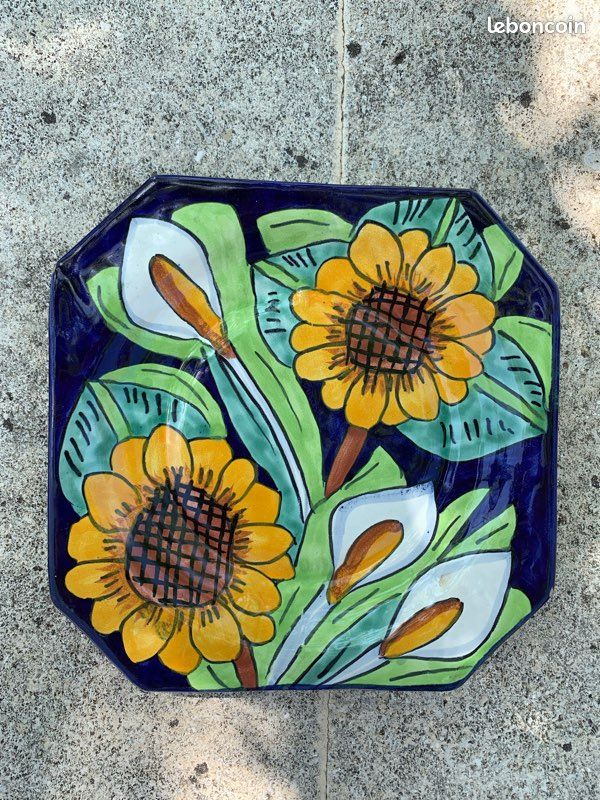 Assiette tournesols (image 2)