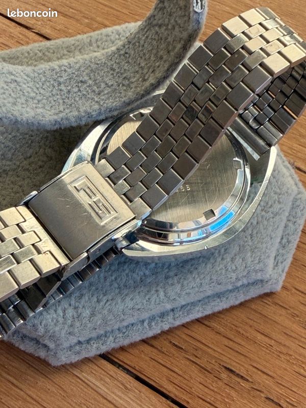 MONTRE SUISSE ANCIENNE mécanique homme PONTIAC pl OR AS 1194 - bracelet cuir EUR 19,50 - FR