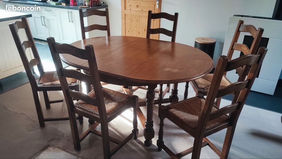 URGENT- 6 chaises (image 1)