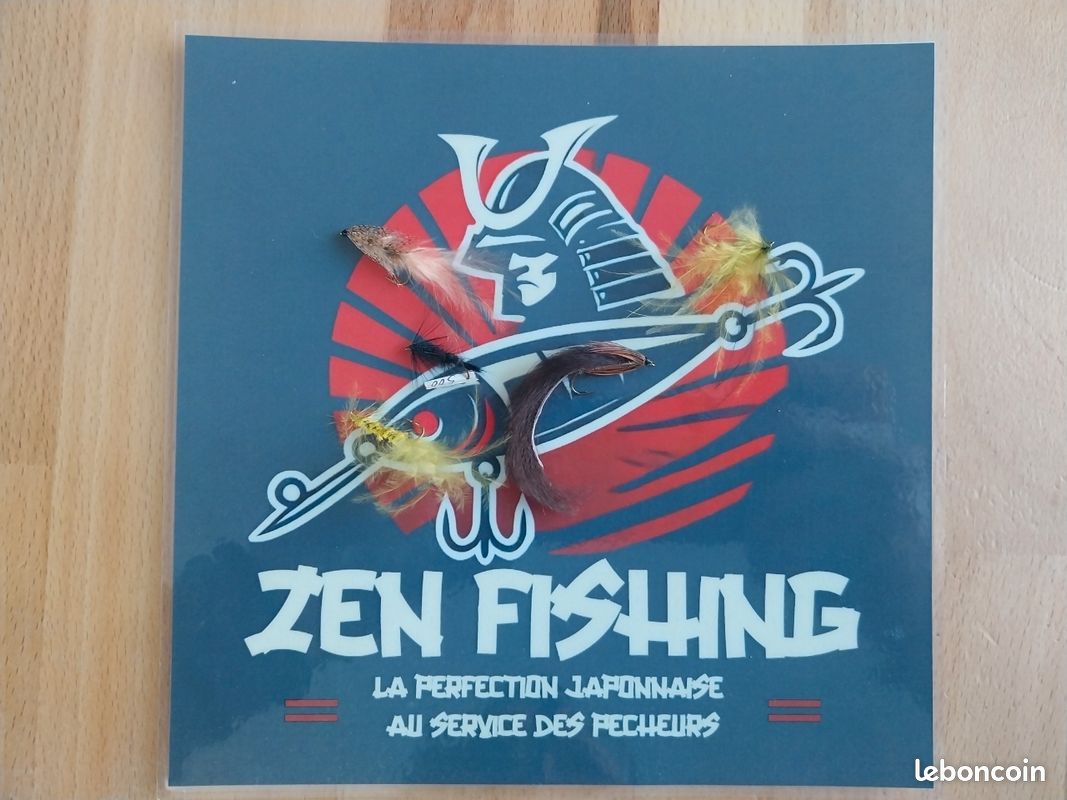 🎣 Lot de 5 mouches de pêche – Import Japon – Très bon état (image 1)