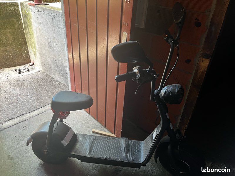 Scooter electrique Timooway noir - état correct (image 2)