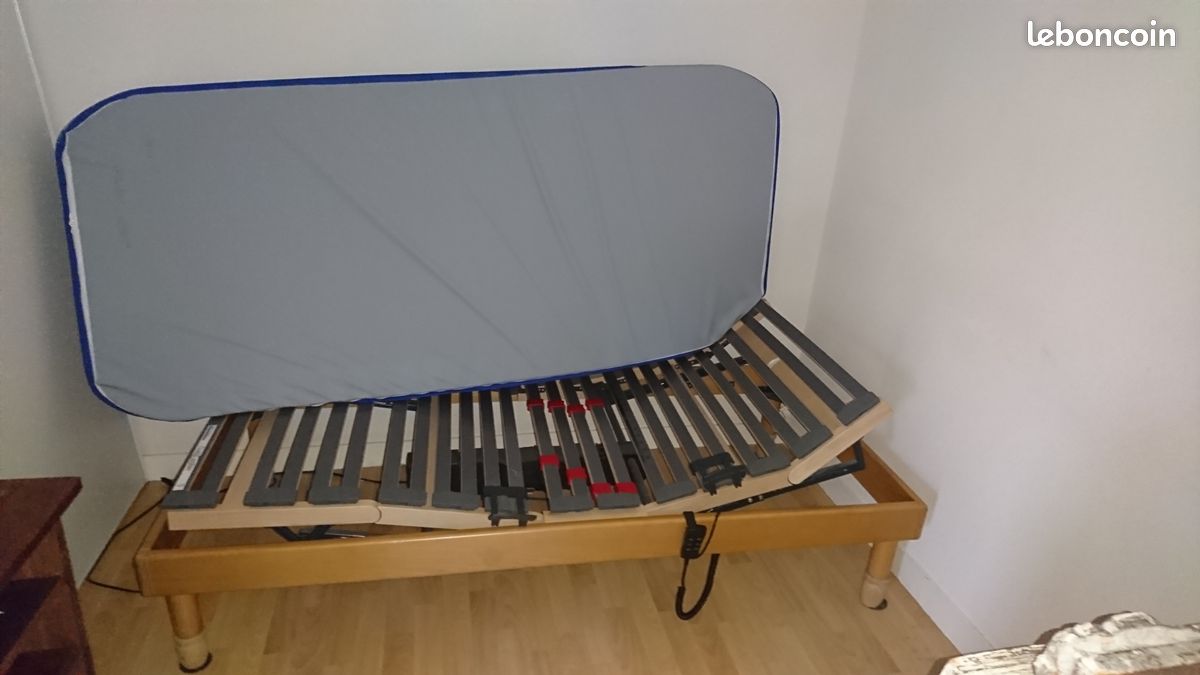 A vendre sommier electrique + matelas (image 2)