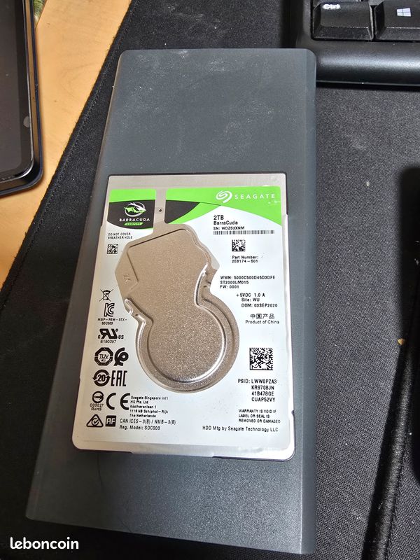 3 x Seagate Barracuda 2 To, 3,5 (ST2000DM006) - Accessoires informatique