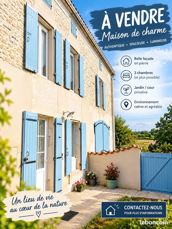 Maison 5 pièces 180 m² · à Chérac · 180 m² · 239 000 €