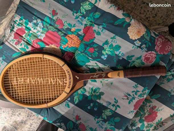 Raquette De Tennis Vintage Snauwaert Streamline Avec Sa Croix Sephir – Belgique