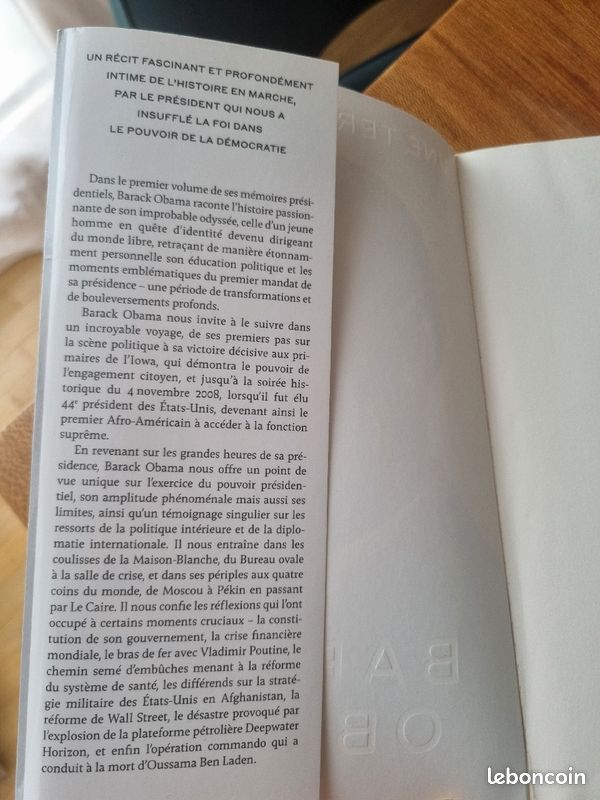 Livre Barack Obama (image 3)