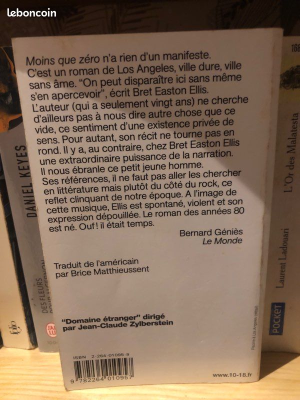 Moins que zéro (image 3)