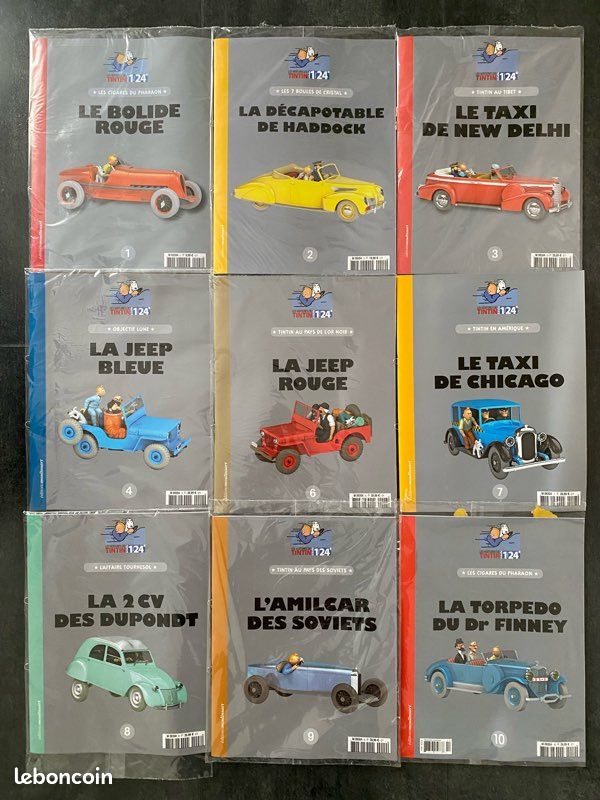 Splendide Voiture Neuve Tintin 1/24° En Boite + Fascicule N°64 - a Splendide Voiture Neuve Tintin 1/24° En Boite + Fascicule N°64 - a