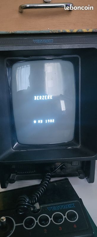 CASSETTE BERZERK MB Vectrex RARE EUR 49,99 - FR