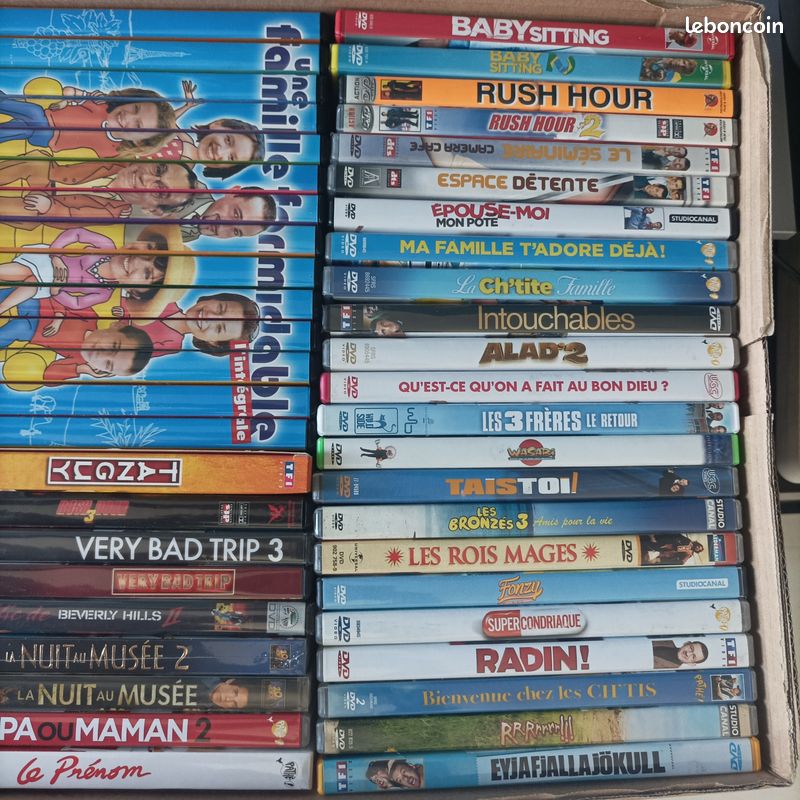 Lot de 50 DVD (image 1)