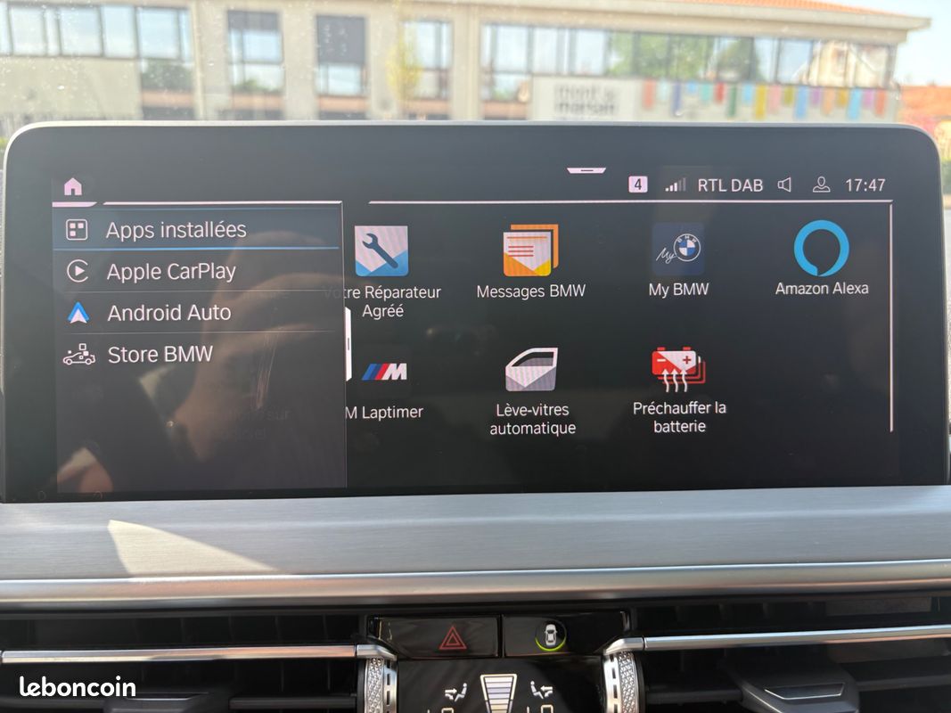 Bmw ix3 electric 285 ch pack m sport 109ppm 80kwh impressive bva / suivi bmw / toit ouvrant / carplay (image 32)