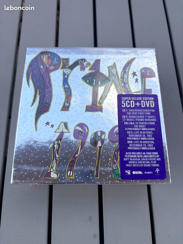 Prince 1999 Super Deluxe Edition 5 CD + DVD NEUF sous blister Box 