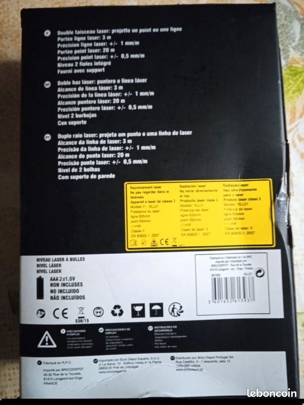 Niveau laser (image 3)