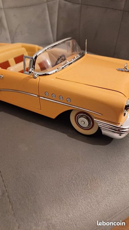 Buick Century Cabriolet 1955 – Solido Collection 1/18 – Métal – Occasion
