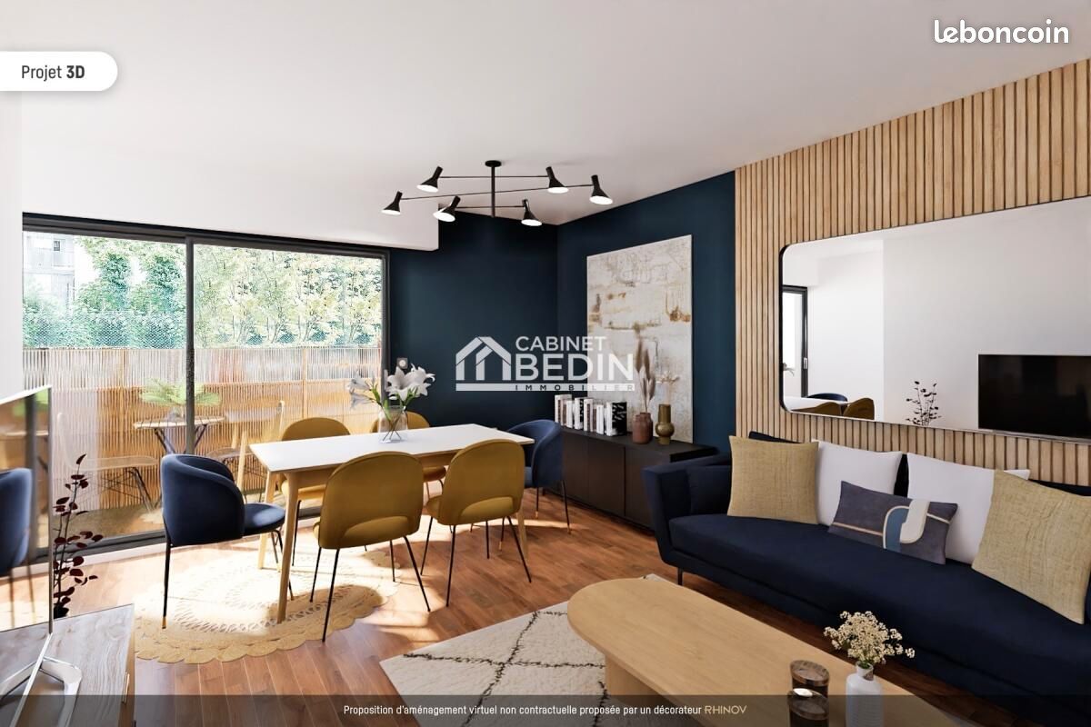 Appartement 2 pièces 46 m² - Bordeaux 33000 (image 2)