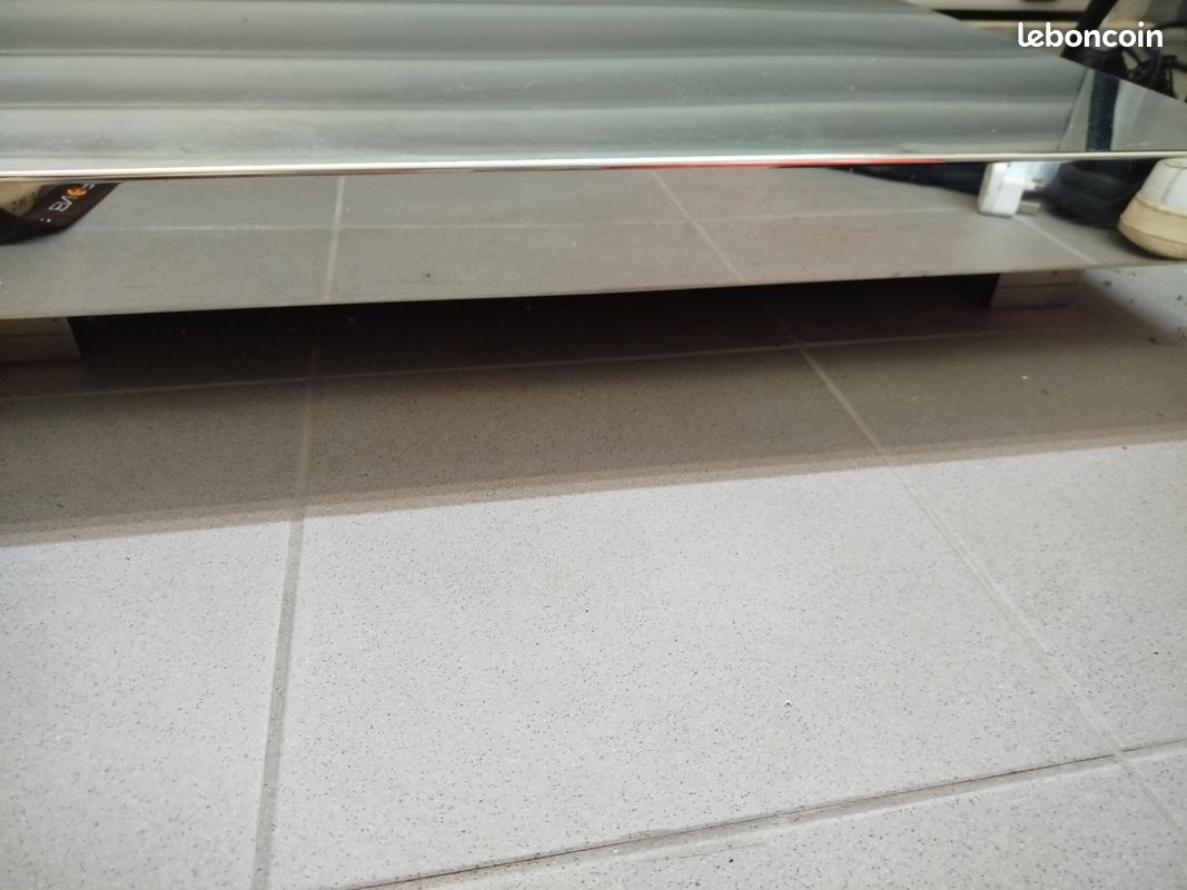 Table basse acier rivolta la pelle (image 2)