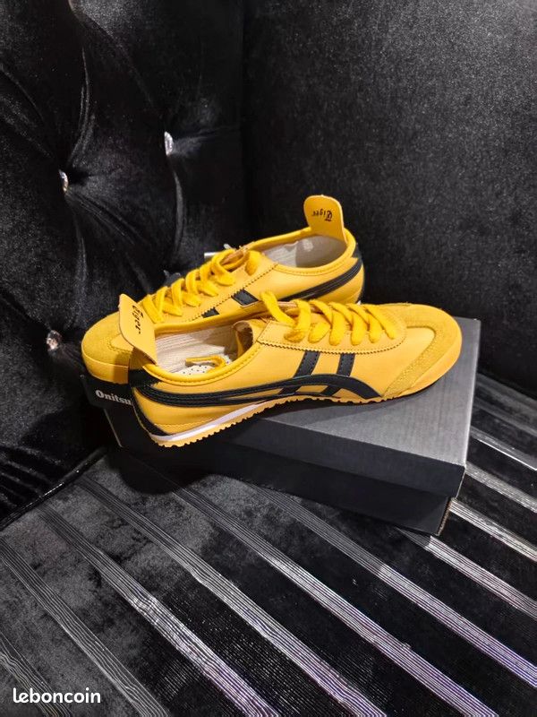 Tiger Shoes Onitsuka Tiger Mexico 66 Jaune Tai Chi Asics Mexico 66