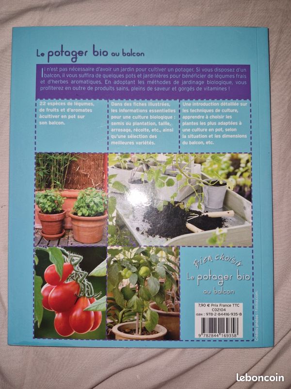 Livre le potager bio au balcon (image 3)