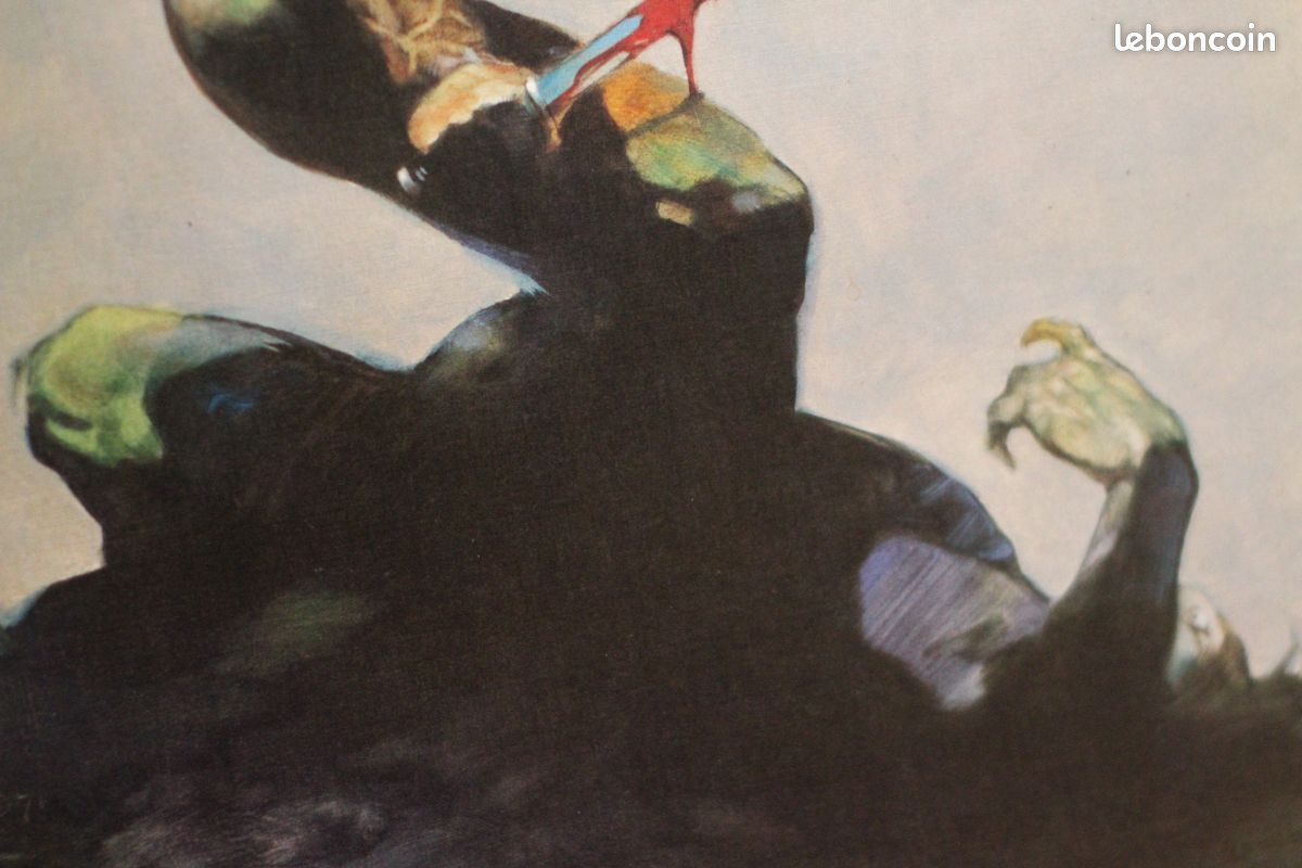 Tanar, giclee vinatge Frazetta, serie limitee et numerotee (image 3)