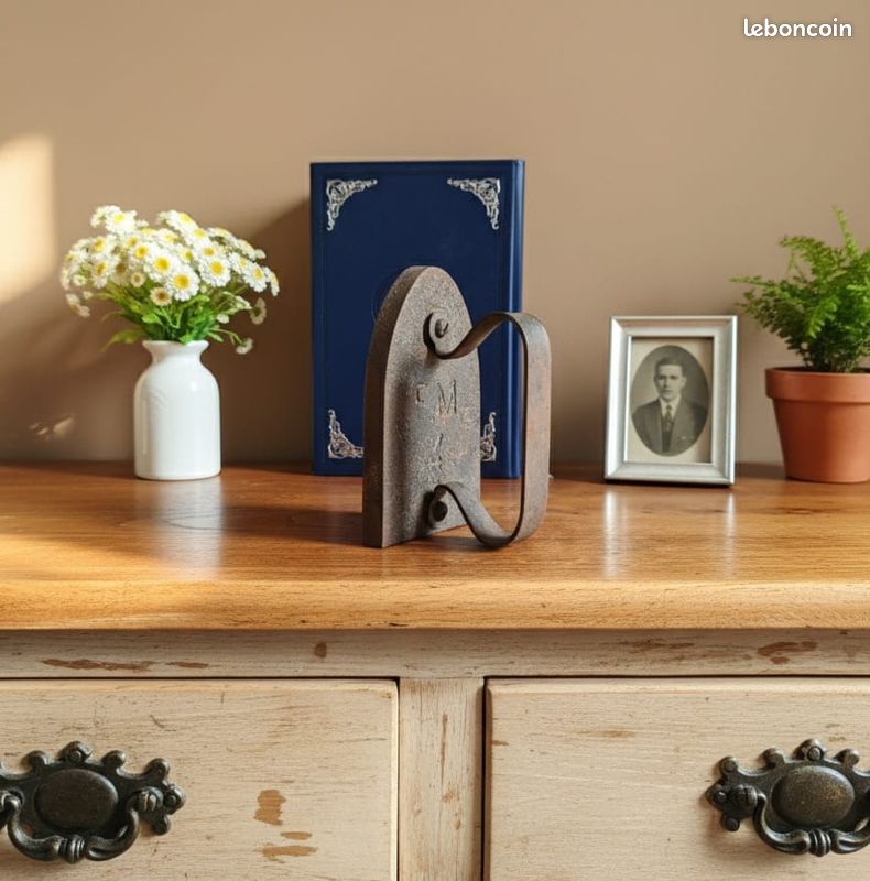 FER A REPASSER Ancien, En Fer Forge. Origine France EUR 45,00 - PicClick FR