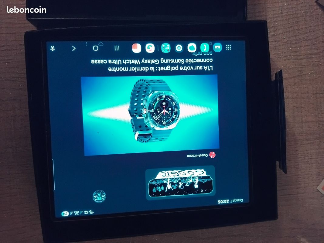Samsung galaxy z fold 6 gris 256 go super etat (image 4)