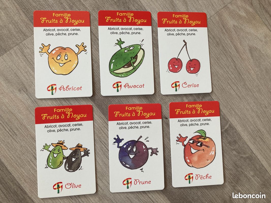 Jeu des 7 familles Les Légumes • Livres et jeux pour enfants