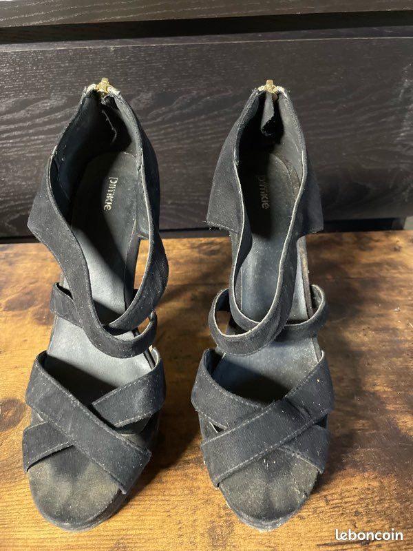 Talons noir ouverts Pimkie (image 4)