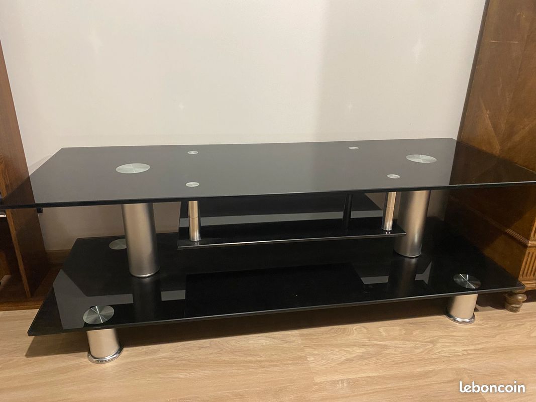 Meuble TV Verre Trempé (image 1)
