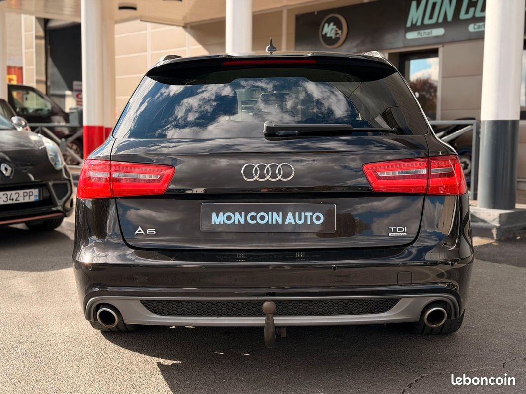 Audi A6 Sline Avant Quattro 3.0 TDI V6 Tiptronic 245 cv - Entretiens Audi - JBL - Sièges chauffants (image 4)