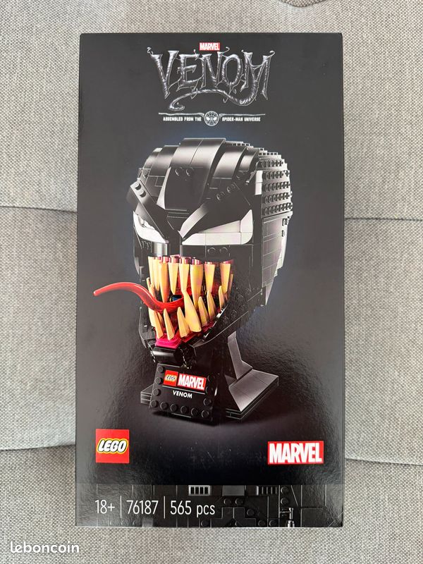 [NEUF] LEGO 76187 JAMAIS OUVERT - Masque Tête Venom Marvel (image 1)