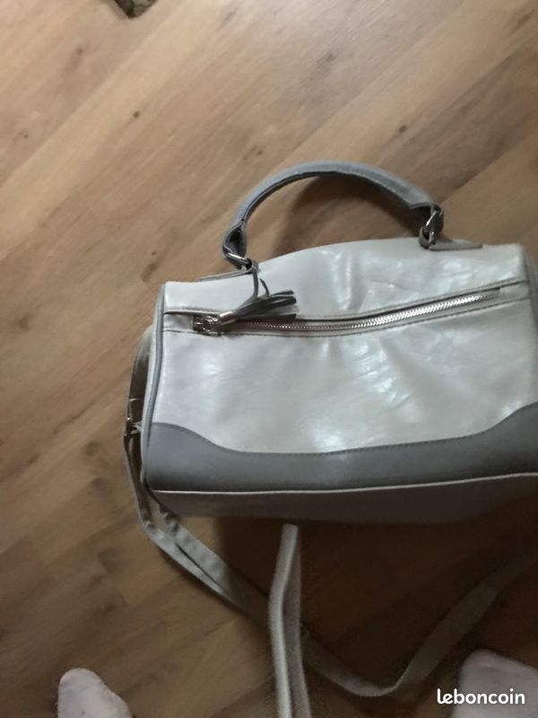Sac à main gris (image 1)