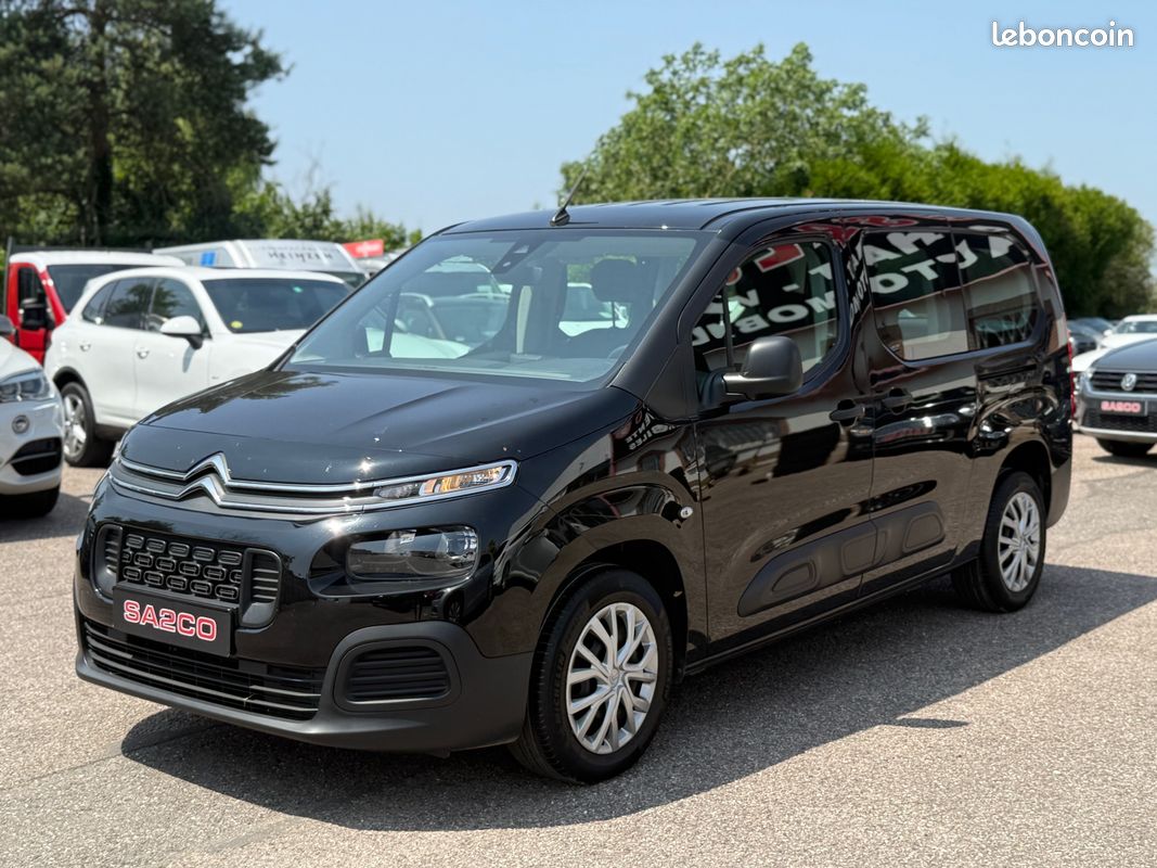 CITROEN BERLINGO Taille XL BlueHDi 100 S&S BVM Live * 5 Places * 06/2020 (image 2)