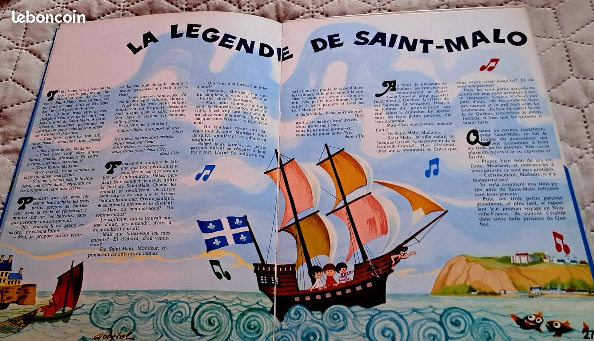 Livre collector. Contes & Légendes du Canada Français – Édition 1976 • Rare & Vintage (image 6)