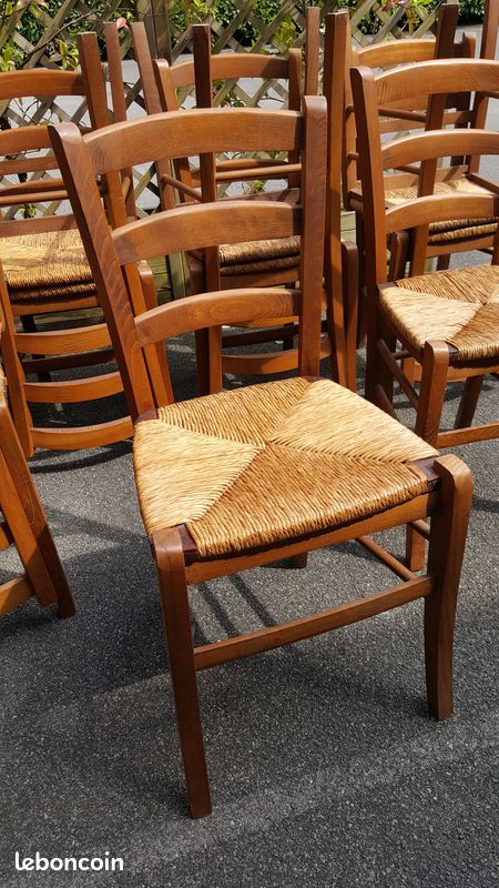 Chaises en paille (image 1)