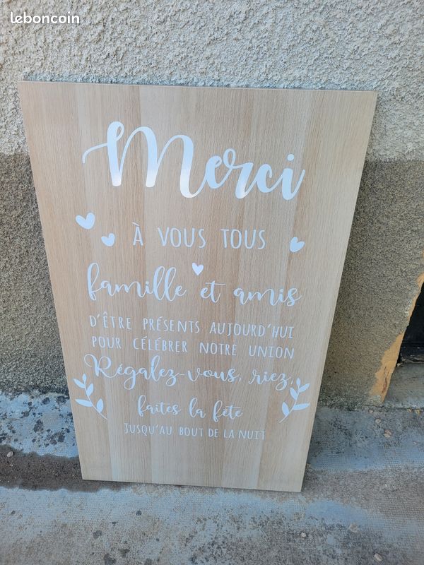Panneau décoration mariage (image 2)