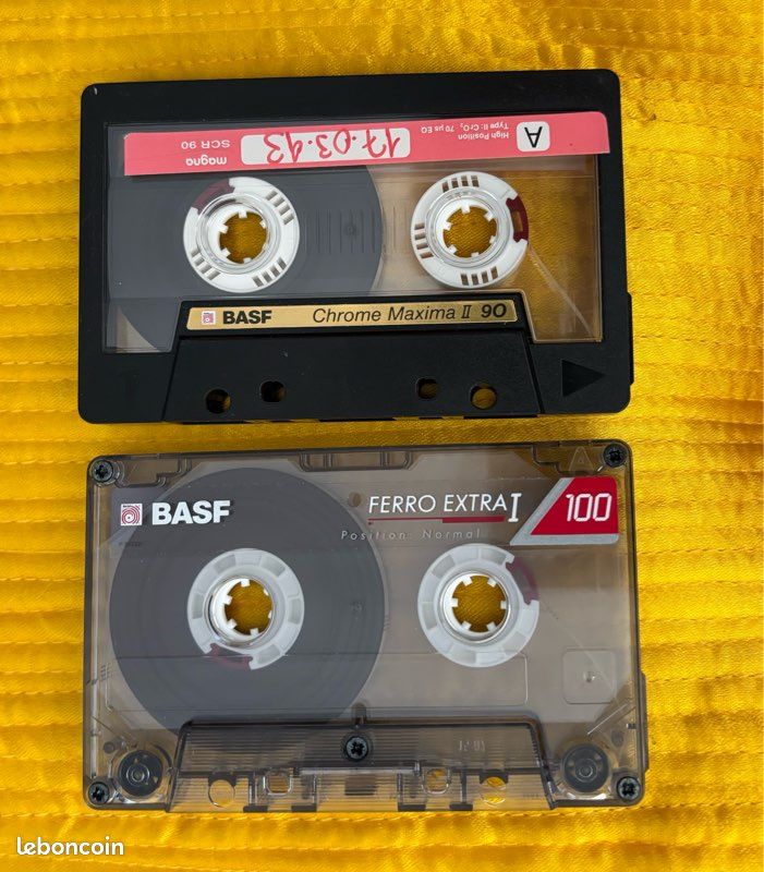 Cassette BASF CHROME MAXIMA II 90 - CD - Musique