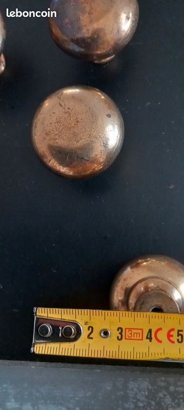 Poignées de commode bronze vintage (image 5)