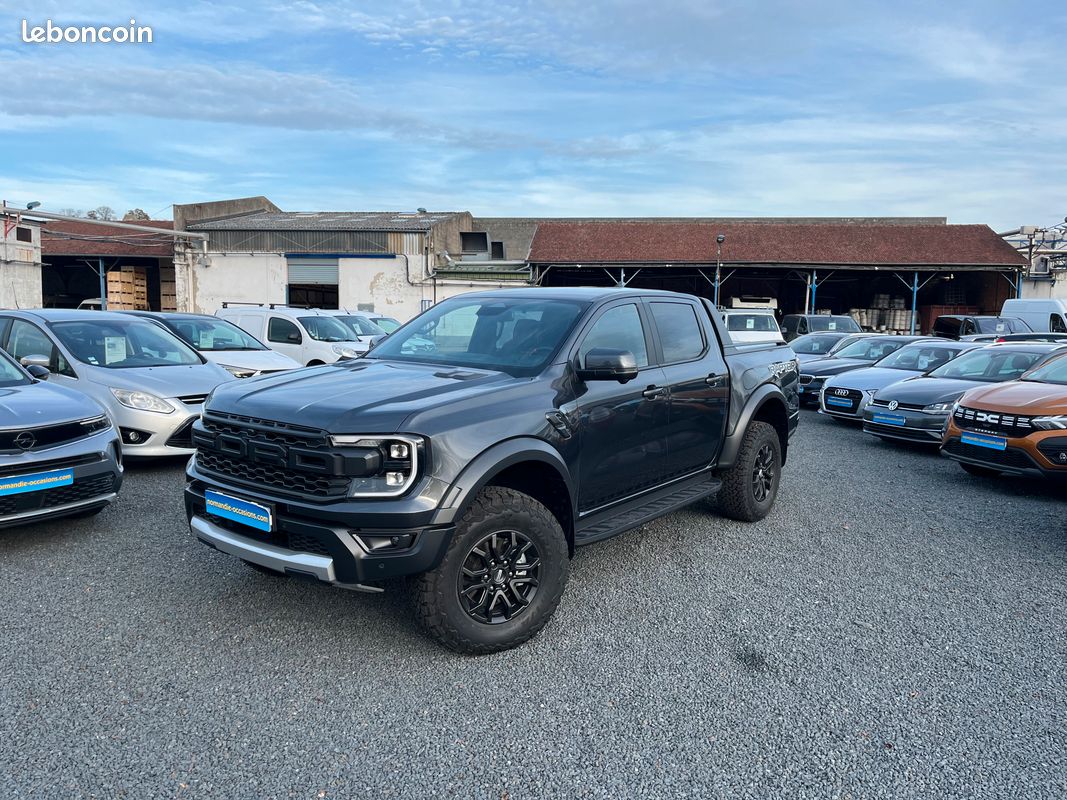 FORD RANGER RAPTOR DOUBLE CABINE 3.0 V6 292cv 4WD BVA10 HOMOLOGUE 4 PLACES SANS MALUS SANS TVS (image 1)