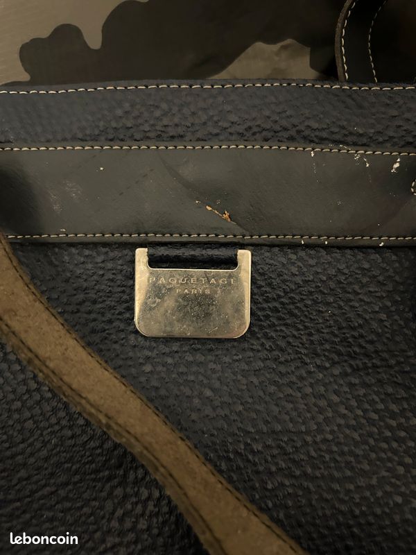 Grand sac cuir Paquetage (image 3)