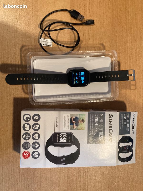 Montre Connecté Bracelet Montre Silvercrest Silvercrest Montre