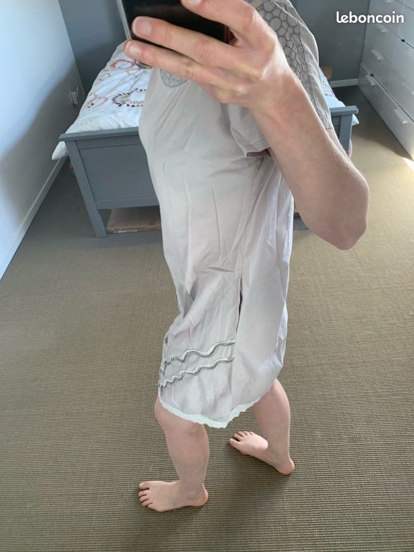 Robe été Sophyline T38 gris Clair très bon état (image 4)