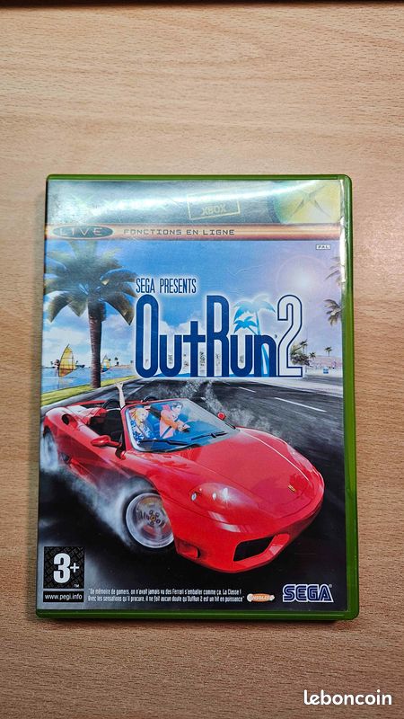 OutRun 2 Sur Xbox - Complet, PAL FR - Bon état