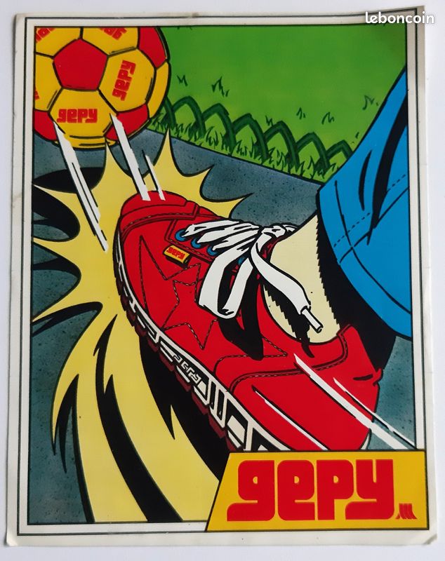 Sticker Autocollant chaussures Gepy – Vintage Collection