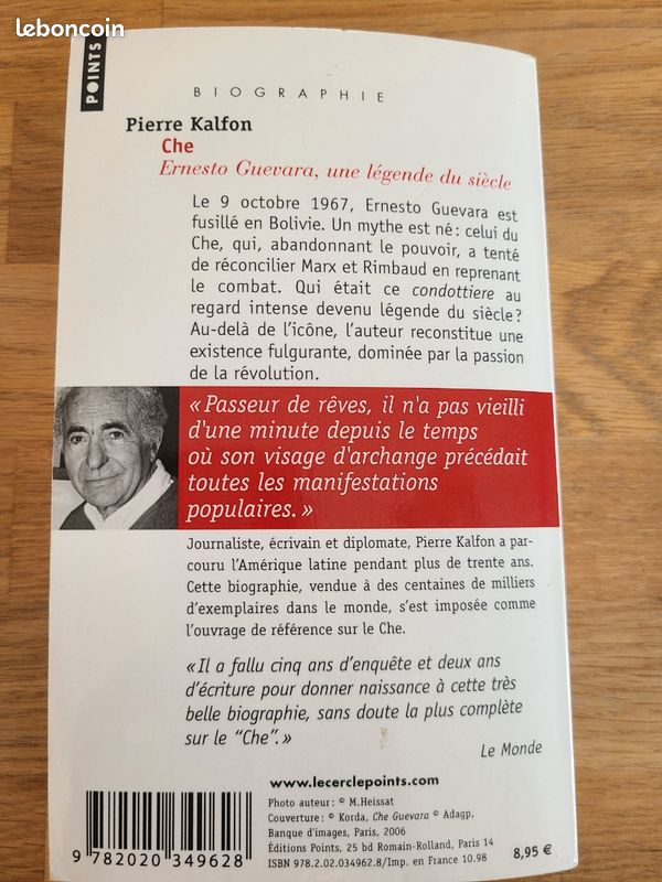 Livre Che de Pierre Kalfon (image 2)