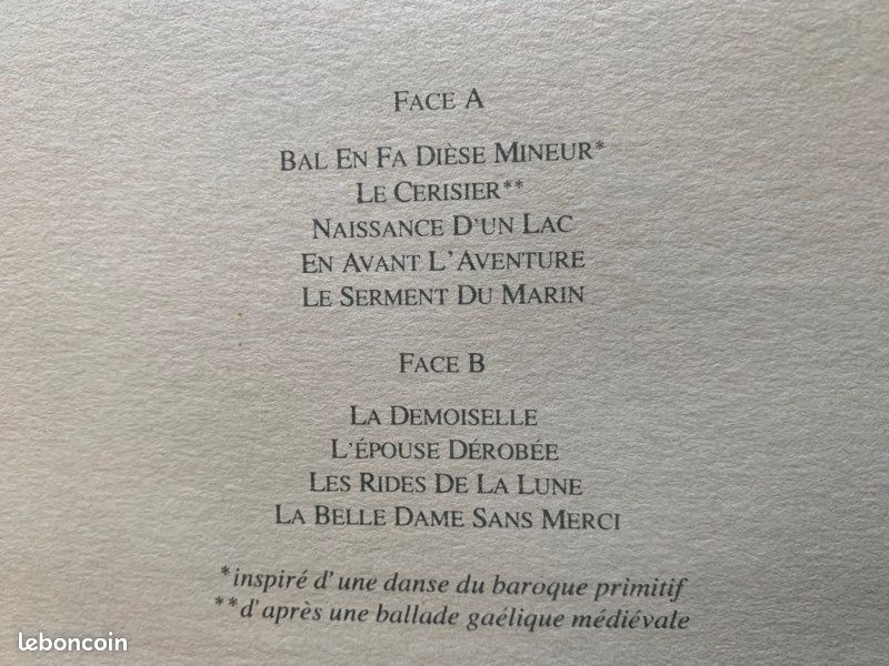 33 tours vinyle « Angelo Branduardi « (image 5)